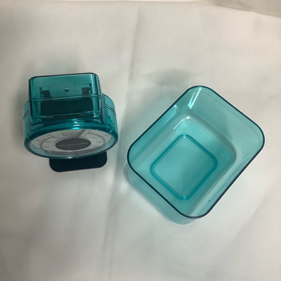 Mechanical Kitchen Scale Transparent Black Plastic - Picture 15 of 16